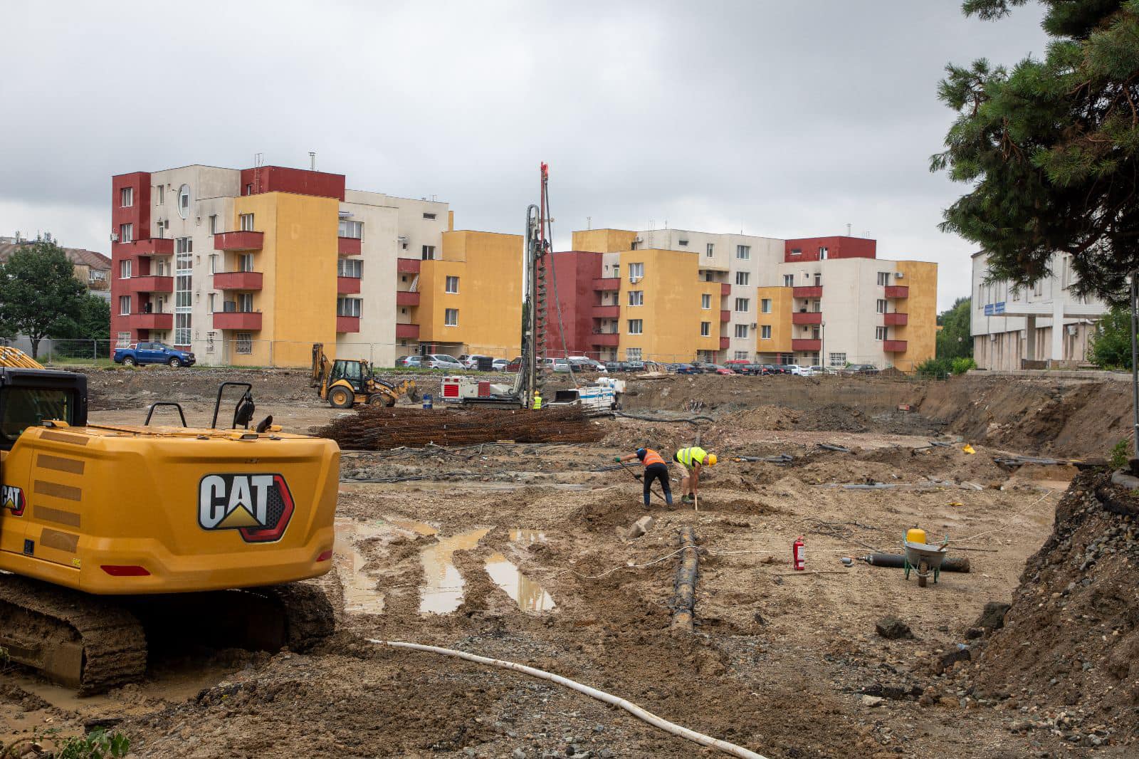 Construcția Centrului pentru Mari Arși din Timișoara